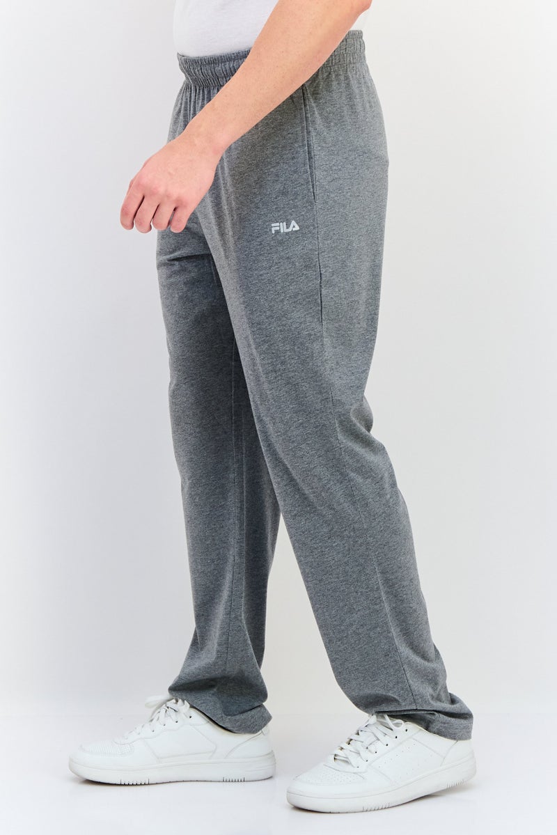 FILA سروال رياضي للرجال مناسب في الهواء الطلق، رمادي - Image 2