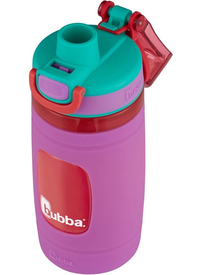 Bubba زجاجة ماء للأطفال من بوبا فلو، 16 أونصة (عبوة من 1)، توت مختلط مع بطيخ - Image 4