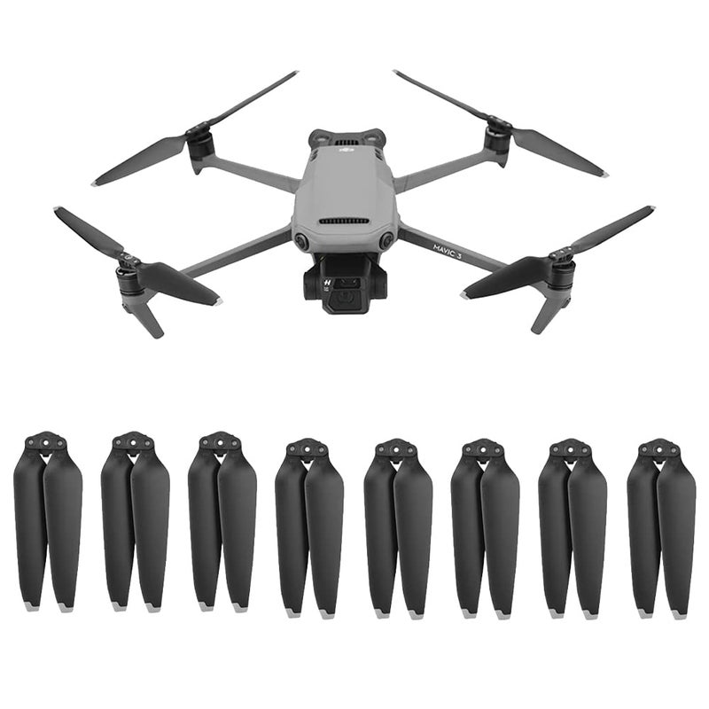 4 Pieces Mavic 3 Propellers 9453F - Compatible with DJI Mavic 3 & Mavic 3 Cine Drone, Golden - Image 1