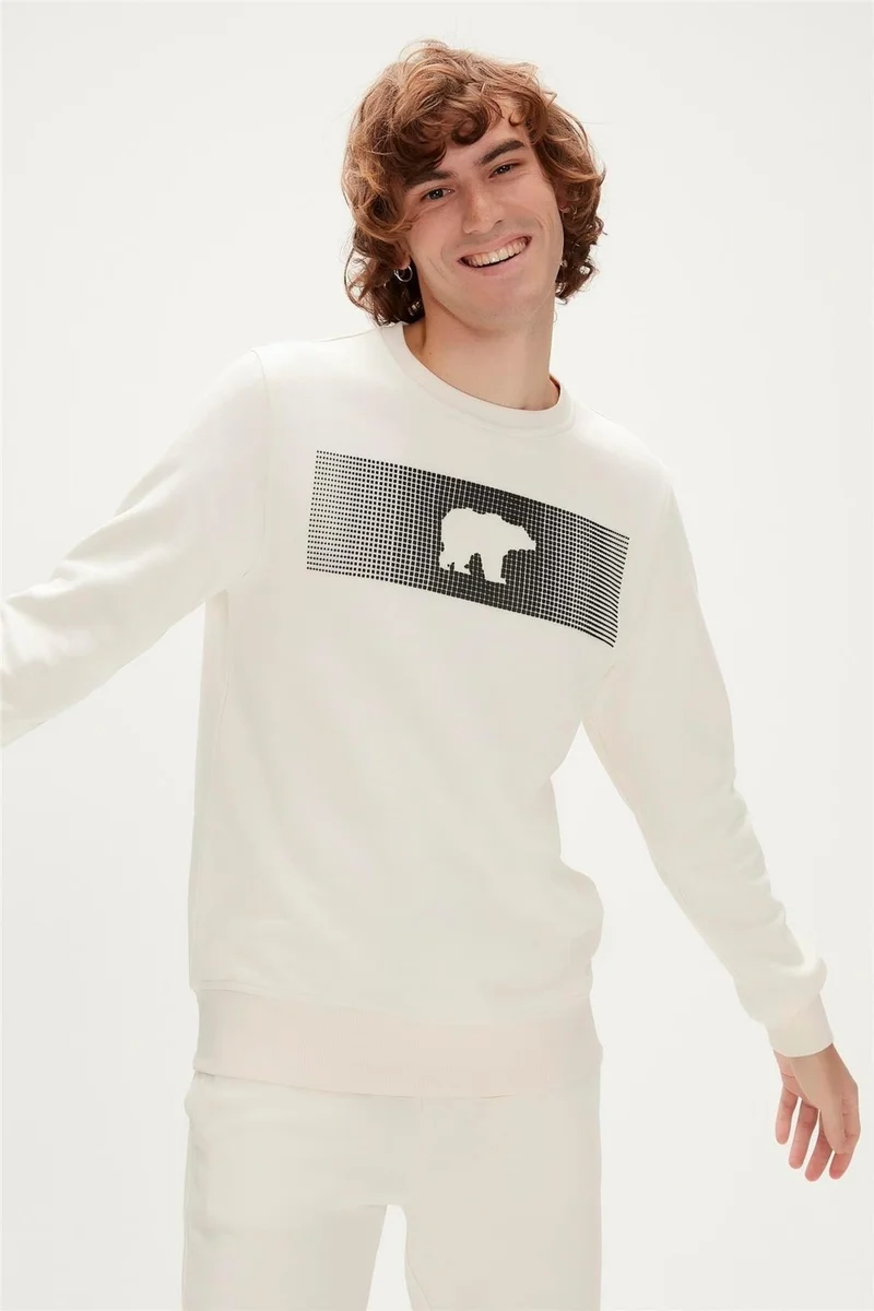 باد بير 19.02.12.007-C108 Fancy Men's Sweatshirt