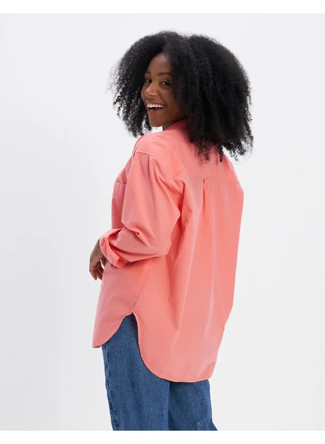 امريكان ايجل AE Oversized Oxford Button-Up Shirt