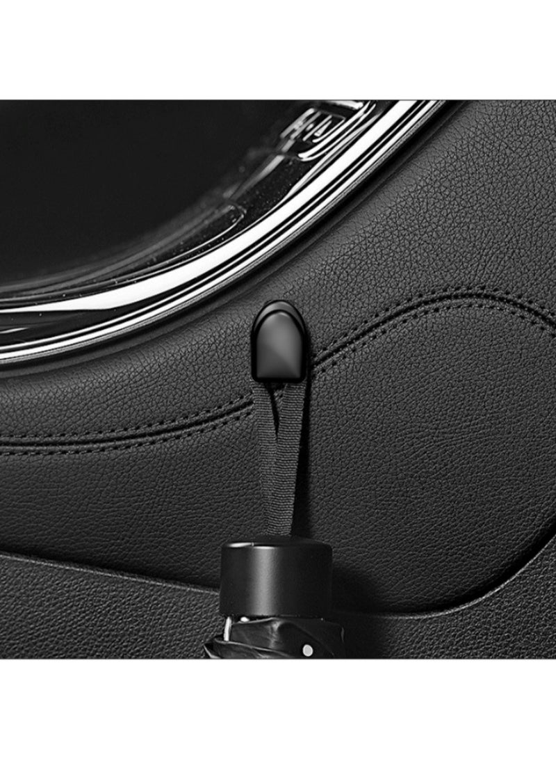 Huitich Creative Cute Car-Mounted Mini Hook Adhesive Seat Back Organizer (3cm x 2.5cm x 2cm)  - Image 5
