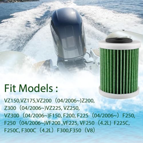 Ketofa 6P3-WS24A-00-00 Fuel Filter Element for Outboard VZ/F 150-200-225-250-300-350 Replace 6P3-WS24A-01-00, 6P3-24563-00-00To 2006 & Up/Sierra 18-79809 Pack of 2 by Katofa - Image 5