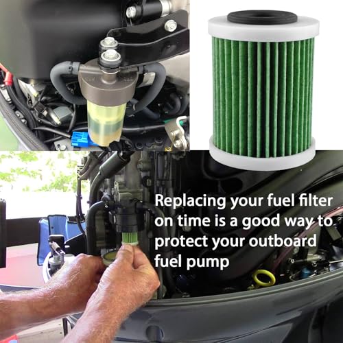 Ketofa 6P3-WS24A-00-00 Fuel Filter Element for Outboard VZ/F 150-200-225-250-300-350 Replace 6P3-WS24A-01-00, 6P3-24563-00-00To 2006 & Up/Sierra 18-79809 Pack of 2 by Katofa - Image 2