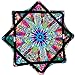 Mougee Classic Flow Star for Beginners Advanced Fun Challenging Flow Toy Vibrant Colors Patterns 27 Diameter 15 Ounce Weight Cosmic Coil - Image 3