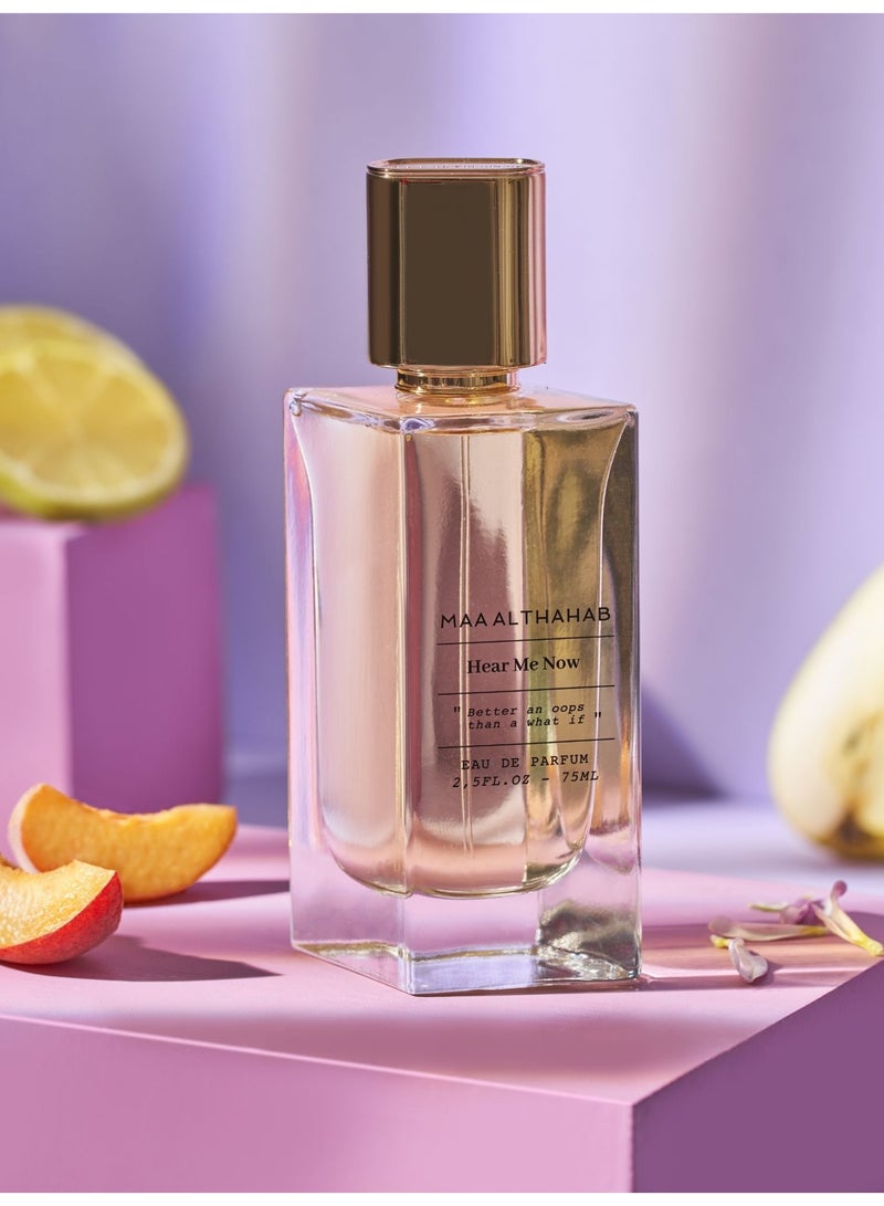 ماء الذهب | هير مي ناو | أو دو بارفان | عطر نسائي ثابت يدوم طويلاً وبرائحة آسرة | 75 مل | للنساء اللواتي يجسدن الثقة والأناقة - Image 3
