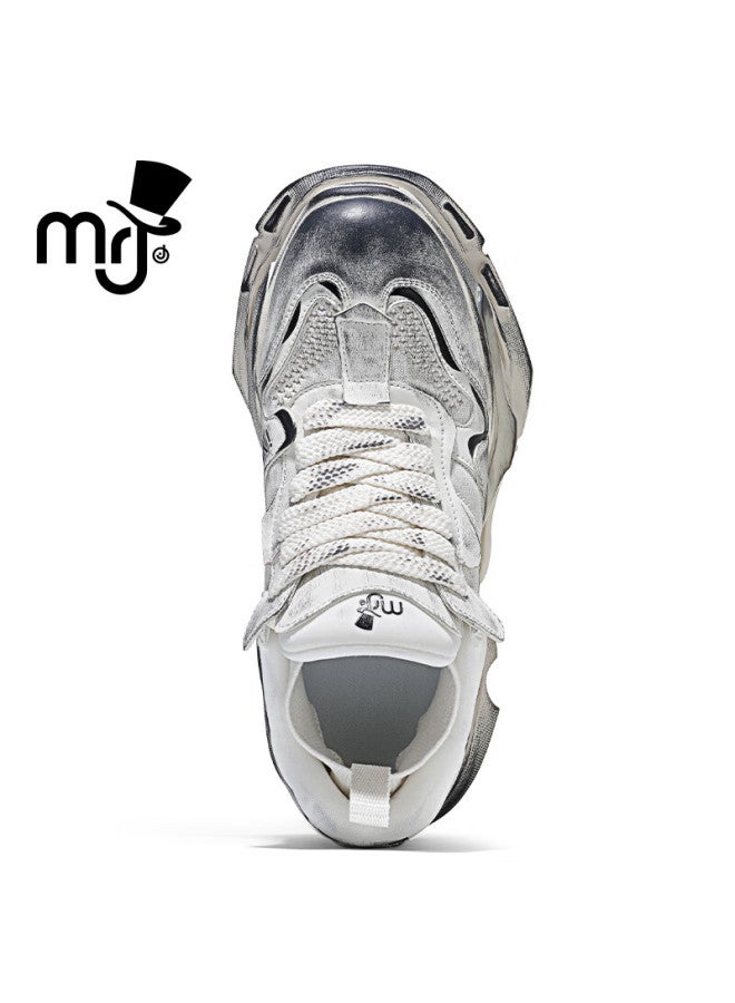Mrj Jay Chou Original Brand Shoes Extra Large Size Series Retro Casual Comfortable Height Increasing Durable Lightweight Non-slip Low Top - Image 2