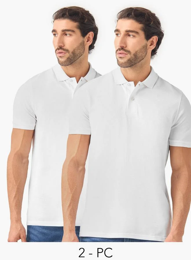Splash FAV Set of 2 - Basics Polo T-shirt with Short Sleeves