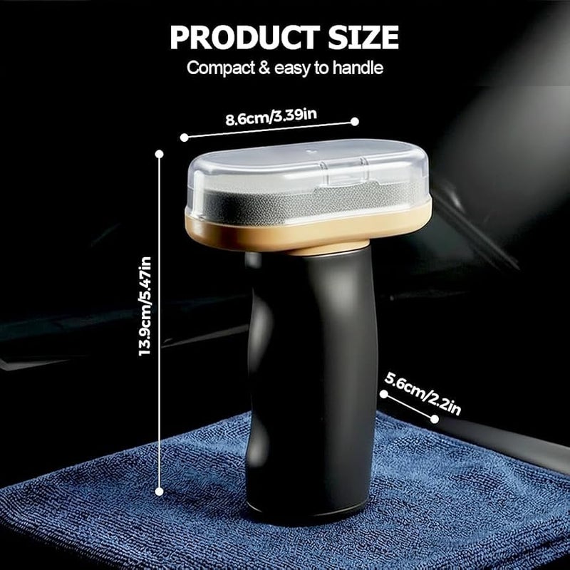 Upgrade Handheld Glass Oil-Film Remover Emulsion, 2026 Emulsion Cleaner Glass Cleaning Board for Clarity, Automotive Oil Film Cleaning Brush for Car (1 pack) - Image 5