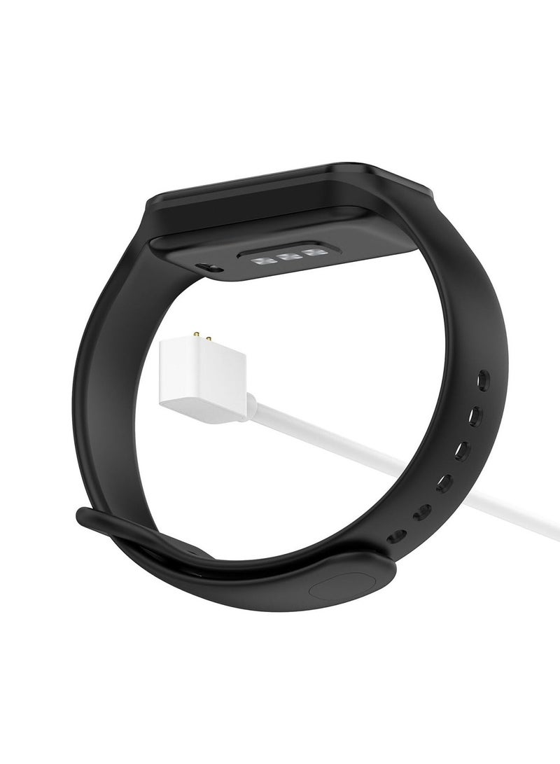 2 Pack Magnetic Charging Cable Compatible with Xiaomi Mi Band 8 and for Redmi Band 2/Watch 3 Lite/Watch 3 Active, 3.3ft USB Charging Cable Stand Dock Smartwatch Accessories (White) - Image 3
