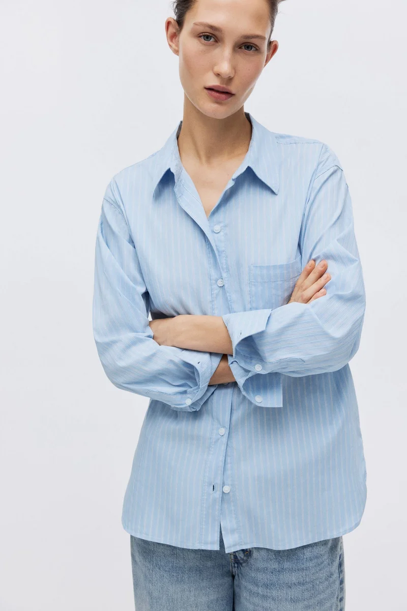 اتش اند ام قميص فضفاض