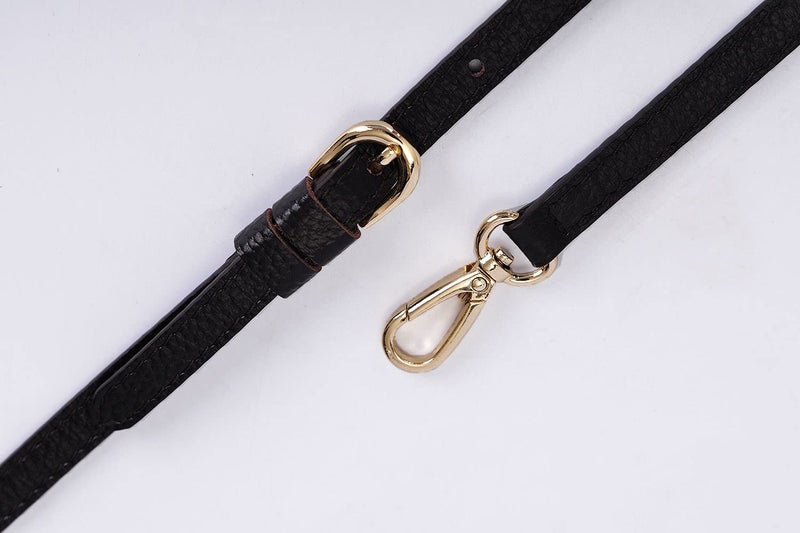 LIVE UP Full Grain Purse Strap Genuine Leather Replacement for Cross Body Bag Handbags(Expresso) - Image 5
