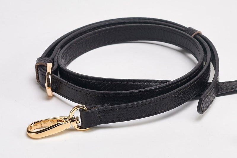 LIVE UP Full Grain Purse Strap Genuine Leather Replacement for Cross Body Bag Handbags(Expresso) - Image 2