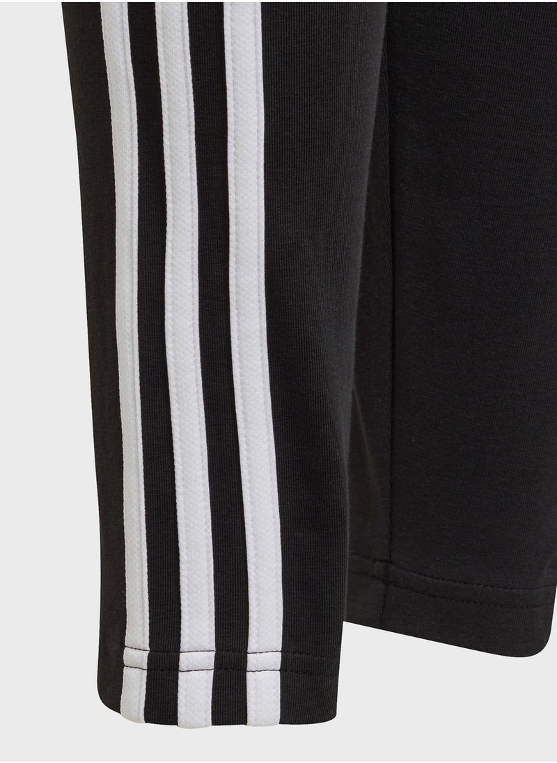 Adidas - Youth 3 Stripe Leggings - Image 1