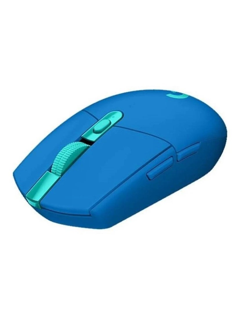 Logitech G304 Lightspeed wireless gaming mouse,HERO Sensor,Zero smoothing/acceleration/filtering,200 – 12,000 DPI,6 Programmable Button,250h Battery Life,On-Board Memory,Blue - Image 3