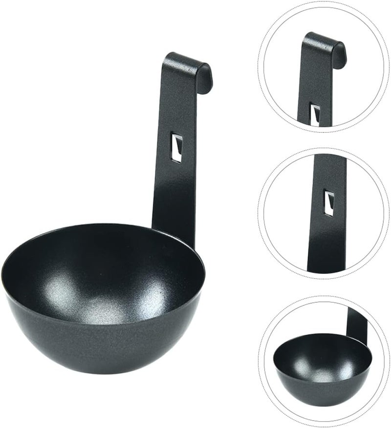 Prostuff.in® Non-Stick Egg Poacher Cups for Steaming Hanging Egg Boiler Cups for Perfect Poached Eggs, Durable Handle Hook Design for Kitchen Pot & Pan Cooking 1Pcs - Image 2