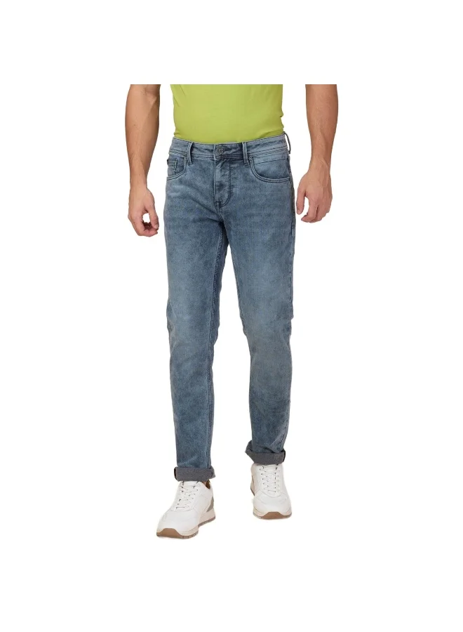 Being Human Mens Grey Tone Slim Fit Denims