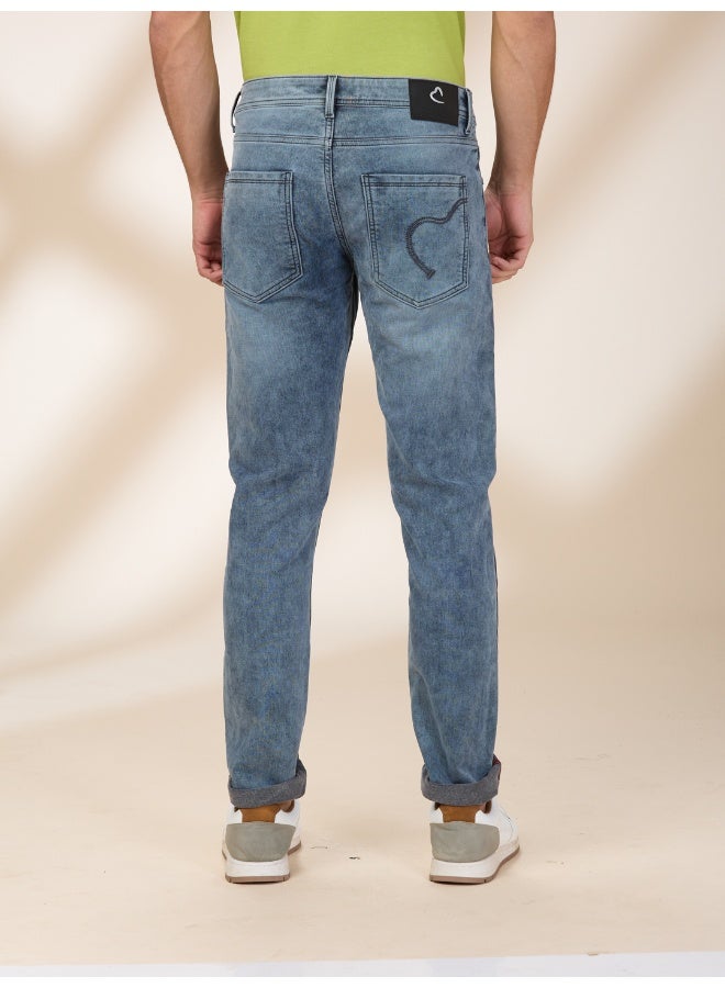 Being Human Mens Grey Tone Slim Fit Denims - Image 3