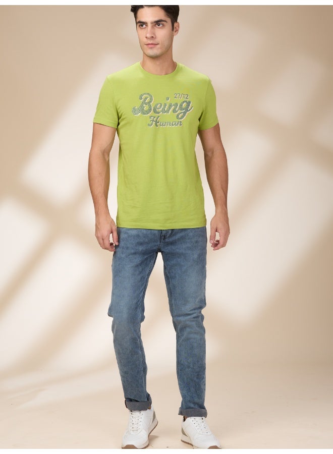 Being Human Mens Grey Tone Slim Fit Denims - Image 5