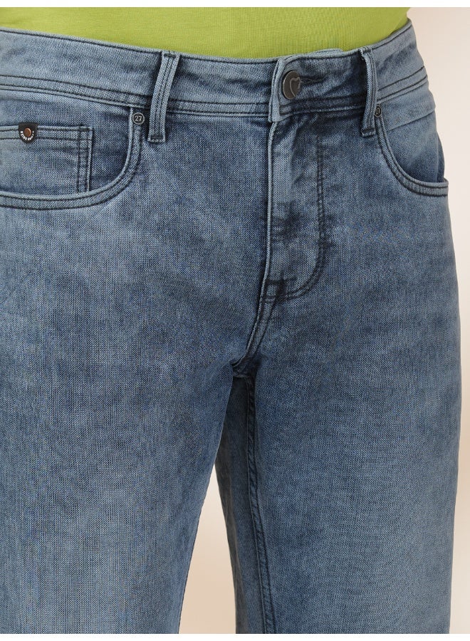 Being Human Mens Grey Tone Slim Fit Denims - Image 4