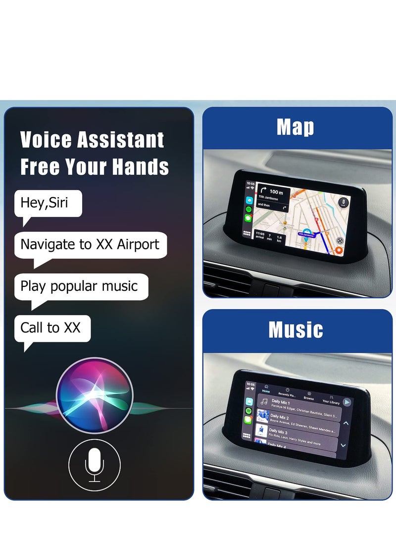 SYOSI - TK78-66-9U0C Apple Carplay Android Auto Retrofit Kit Compatible with Mazda 2 3 6 CX3 CX5 CX9 MX5 Miata 2014-2020 Car Play Adapter Interface Port Fits MZD Connect System 00008FZ34 - Image 1