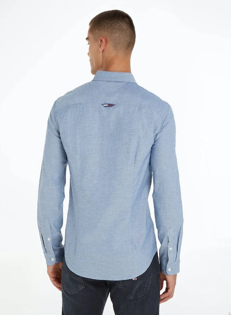 TOMMY HILFIGER  Slim Fit Casual Shirt for Men | Best Price UAE