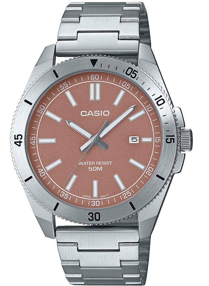 Casio men's watch Standard Analog MTP-B155D-5EVDF