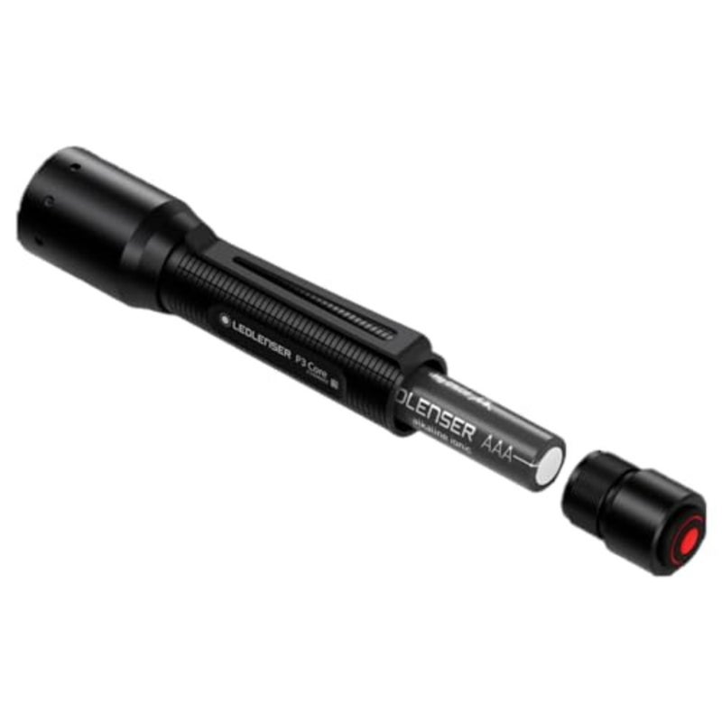P3 Core Torch, Tailored Light with Advanced Focus System 90 Lumens, 6 Hours Runtime, Ultra Compact and Lightweight, Outdoor and Camping, Pack of 1 black 502597 - Image 2