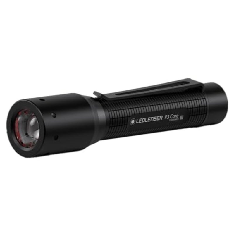 P3 Core Torch, Tailored Light with Advanced Focus System 90 Lumens, 6 Hours Runtime, Ultra Compact and Lightweight, Outdoor and Camping, Pack of 1 black 502597 - Image 1