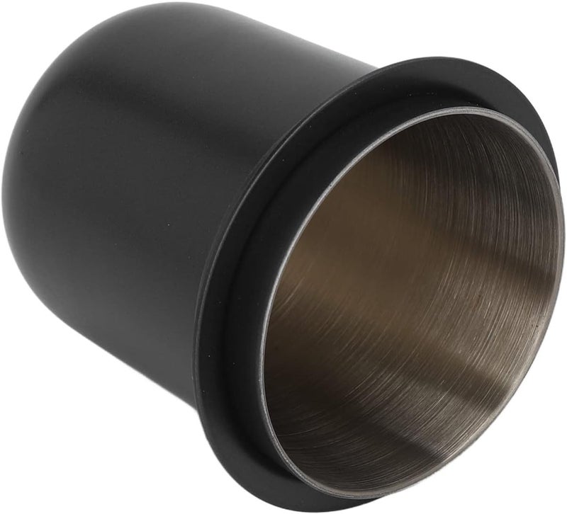 Semme 58mm Coffee Dosing Cup 58mm Dosing Cup 150ml for Coffee Machines Hands Stainless Steel Powdering Funnel Dark Grey (Dark Gray) - Image 3