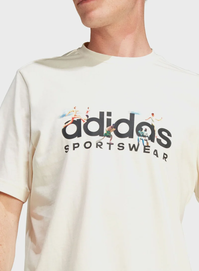Adidas Landscape T-Shirt