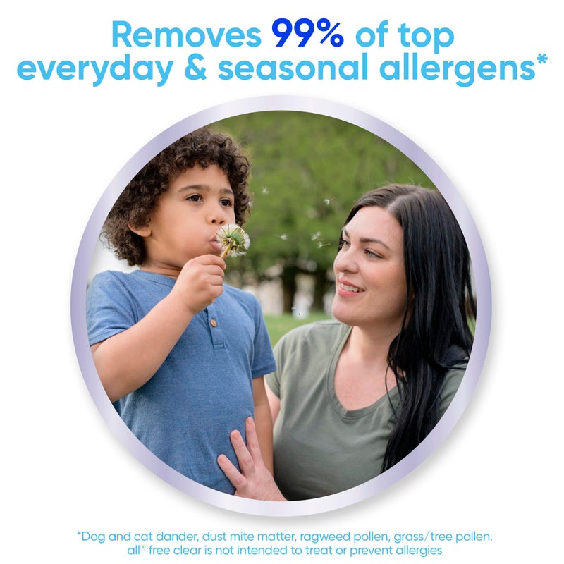 all free clear, Original, Liquid Laundry Detergent for Sensitive Skin, Unscented and Hypoallergenic, Concentrated, 82.5oz, 110 Loads - Image 4