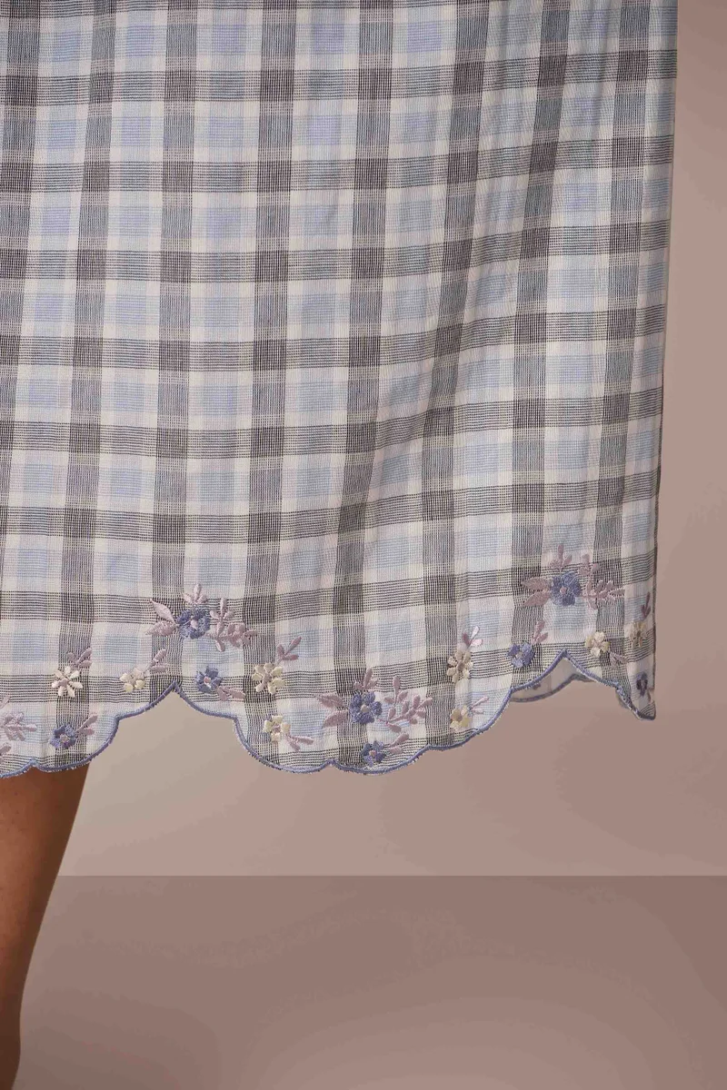 After Dark Seena, Embroidered Nightdress