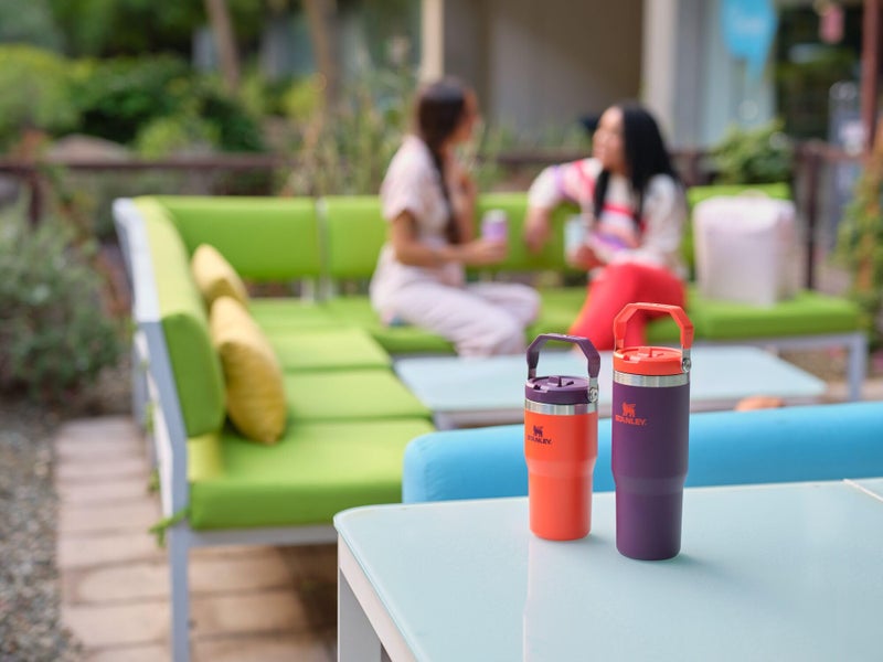 Stanley Stanley IceFlow Stainless Steel Tumbler - Vacuum Insulated Water Bottle for Home  Office or Car Reusable Cup with Straw Leak Resistant Flip Cold for 12 Hours or Iced for 2 Days  Pomelo  30 OZ / 0.89 L - Image 5