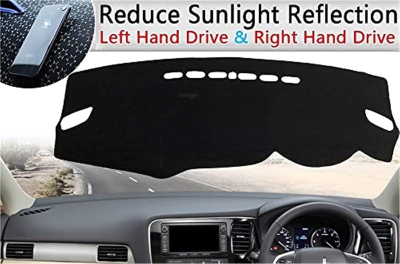 QASULER Car Dashboard Cover for Mitsubishi Outlander - Image 5