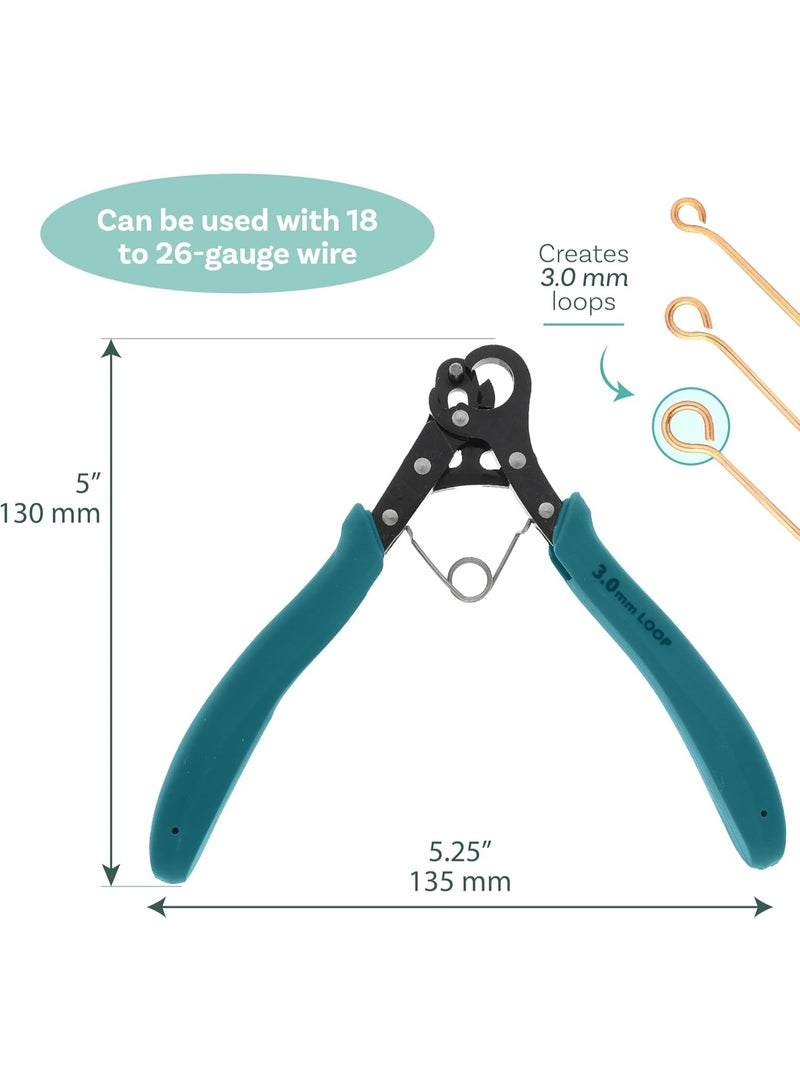 Ru syanl One Step Looper – Create and Trim Consistent 3 mm Loops for Jewelry, Use With 18-26g Craft Wire - Image 3