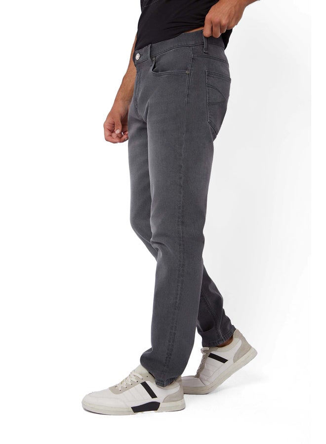 DALYDRESS Fancy Regular Fit Straight Leg Denim Jeans - Image 3