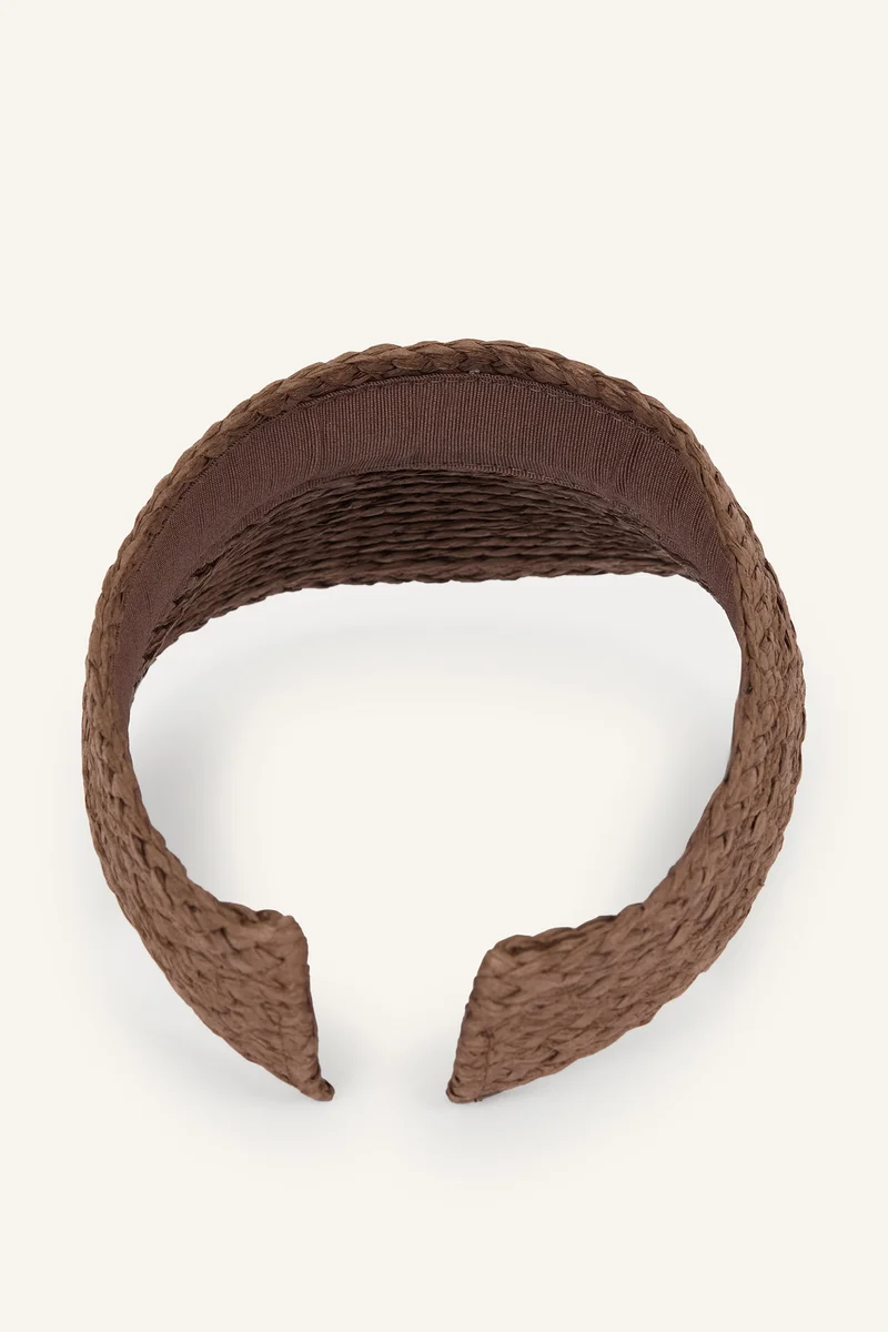 Defacto  Woman Woven Visor Hat for Women | Best Price UAE