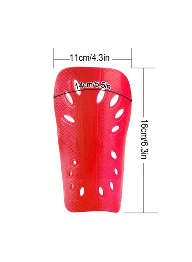 2 زوج من واقيات قصبة الساق لكرة القدم واقي قصبة القدم القابل للتنفس مع وسادة واقية EVA للشباب الرجال النساء الأطفال - Image 5