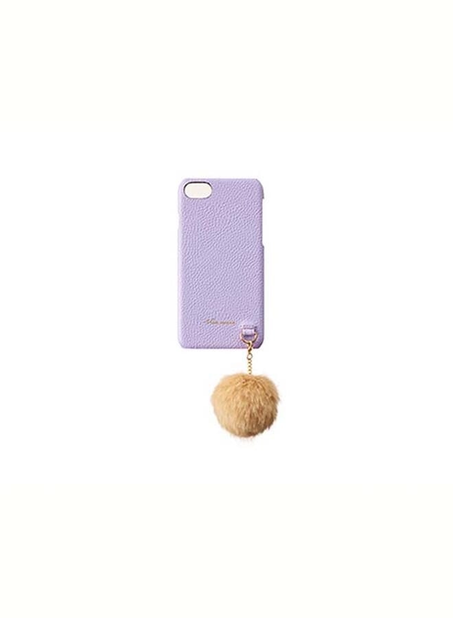 AU Genuine Leather Case Cover With First Wrap For Iphone 7/8/Se Purple  - Image 2