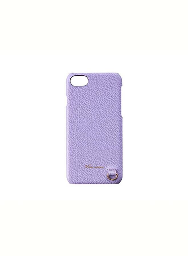 AU Genuine Leather Case Cover With First Wrap For Iphone 7/8/Se Purple  - Image 1