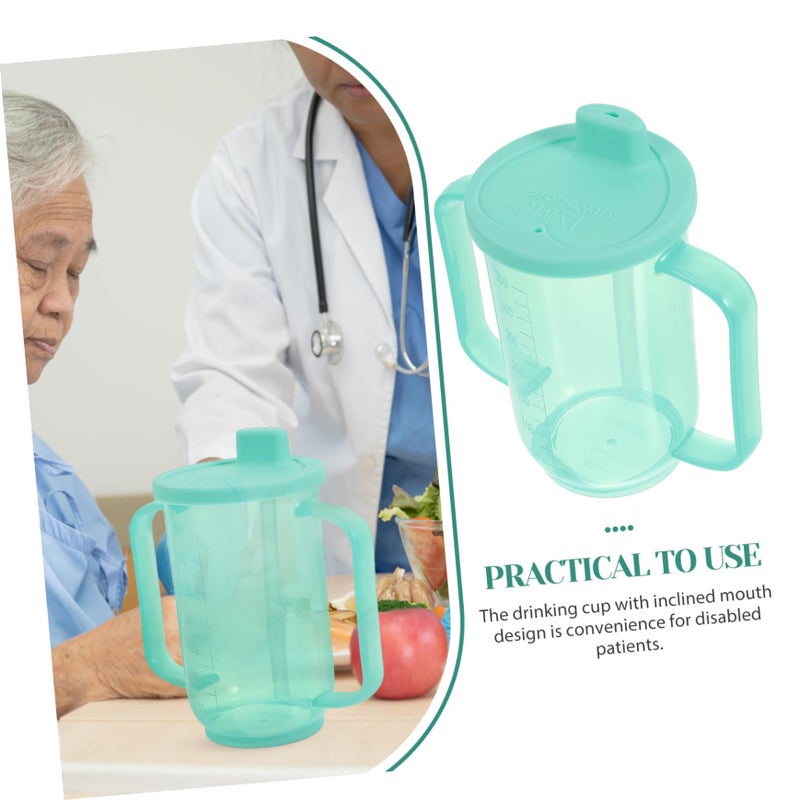 Dysphagia Drinking Cup With Scale For Elderly Bedridden Patients 400ml - Image 4