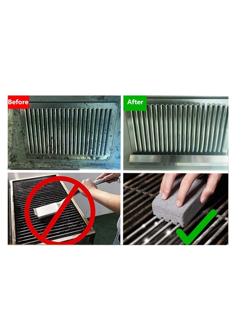 BBQ Grill Cleaning Brick Block Barbecue Cleaning Stone BBQ Racks Stains Grease Cleaner BBQ Tools  - Image 2