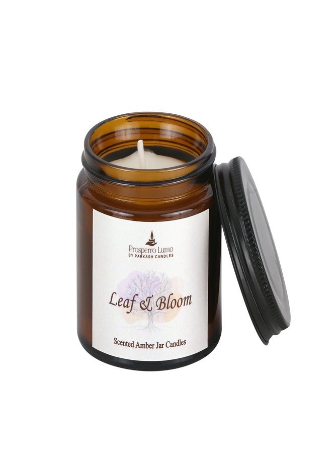 PROSPERRO LUMO by Parkash Candles Amber Jar Scented Candle Gift Set | Pack of 4 (100g Each) | Soy Wax | Long Burning 8-10 Hours | Premium Home & Festive Décor Candles - Image 3