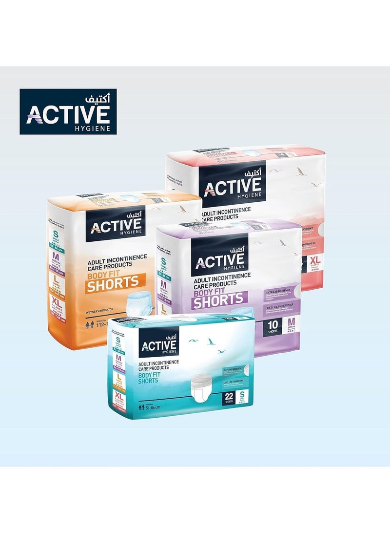 Active Incontinence Adult Diaper Pull up Pants Small Extra Absorbency 51-86 cm Pack of 14 - Image 3