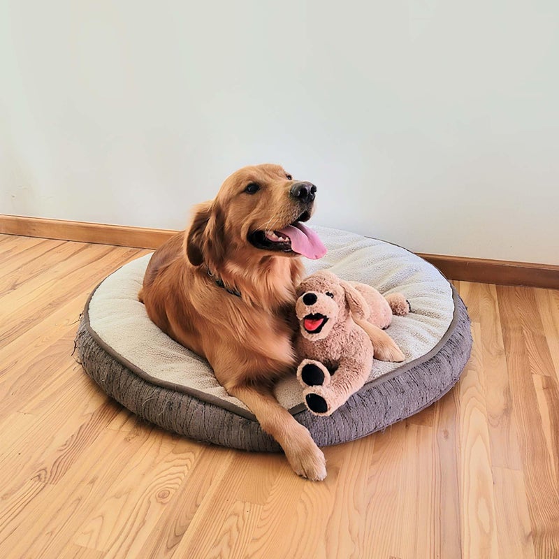 LotFancy Dog Stuffed Animals Plush, 21" Soft Cuddly Golden Retriever Plush Toys, Large Stuffed Dog, Puppy Dog Stuffed Animals, Birthday Gift for Kids Girls Boys - Image 4