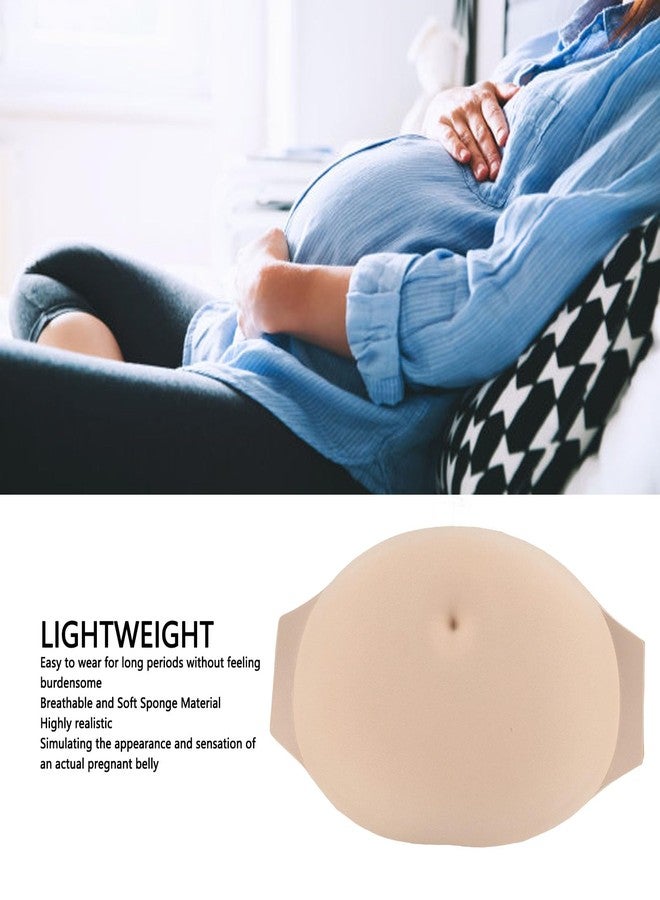 ciciglow Belly, Breathable Soft Fake Pregnant Belly Lightweight Fake Belly for Role Play, Easy To Wear (Small (5.9in)) - Image 4