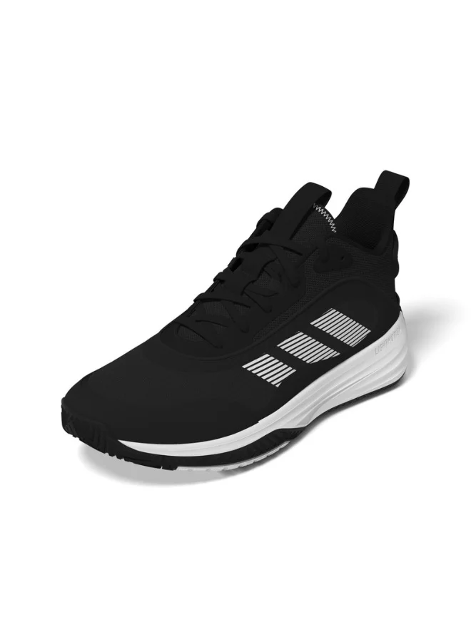 Adidas Adidas Ownthegame 3.0 M Black Basketball Shoes For Men