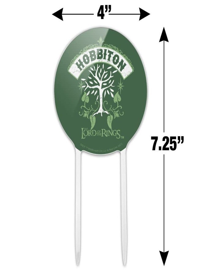 GRAPHICS & MORE Acrylic Lord of the Rings Hobbiton Cake Topper Party Decoration for Wedding Anniversary Birthday Graduation - Image 2