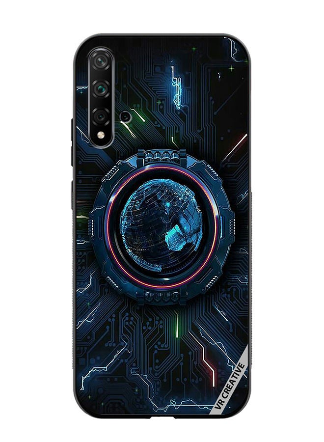 VR CREATIVE Protective Case Cover For Huawei Nova 5T Rain meter Design  Multicolour - Image 1